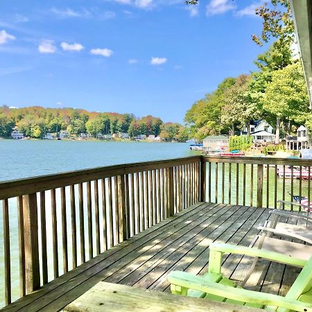 Lake Front Home Near Peek'N Peak フィンドリーレイク エクステリア 写真